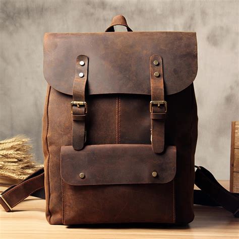 old leather school bag|leather school bags for men.